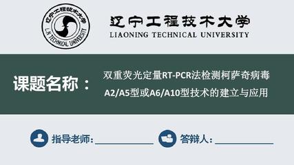 辽宁工程技术大学本科生毕业论文答辩汇报ppt模板